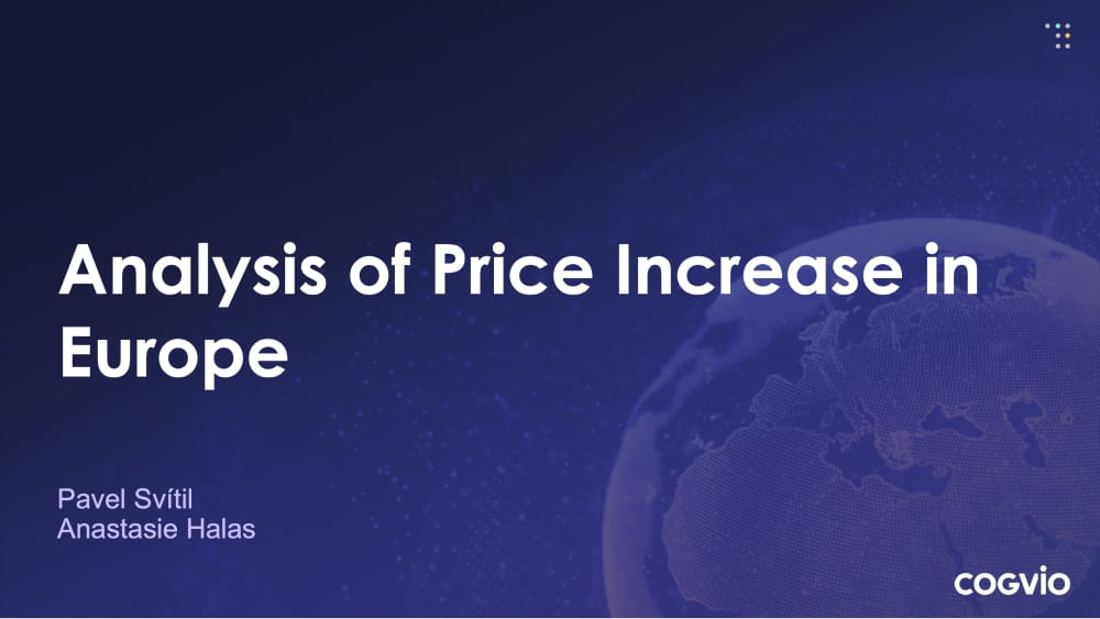 Analysis of Price Increase in Europe