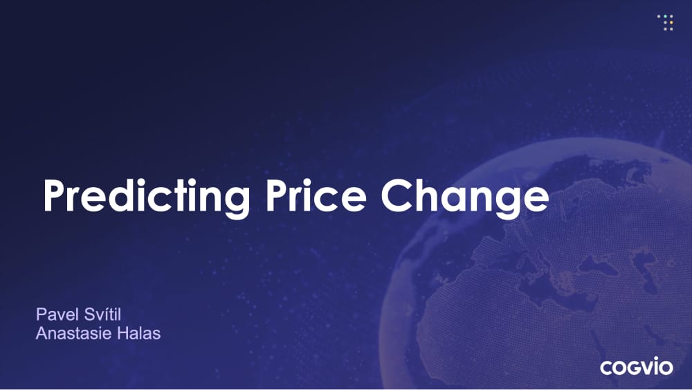 Predicting Price Change